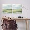 Stupell Industries Pastel Meadow under Blue Sky 2pc Canvas Wall Art Set Design by June Erica Vess